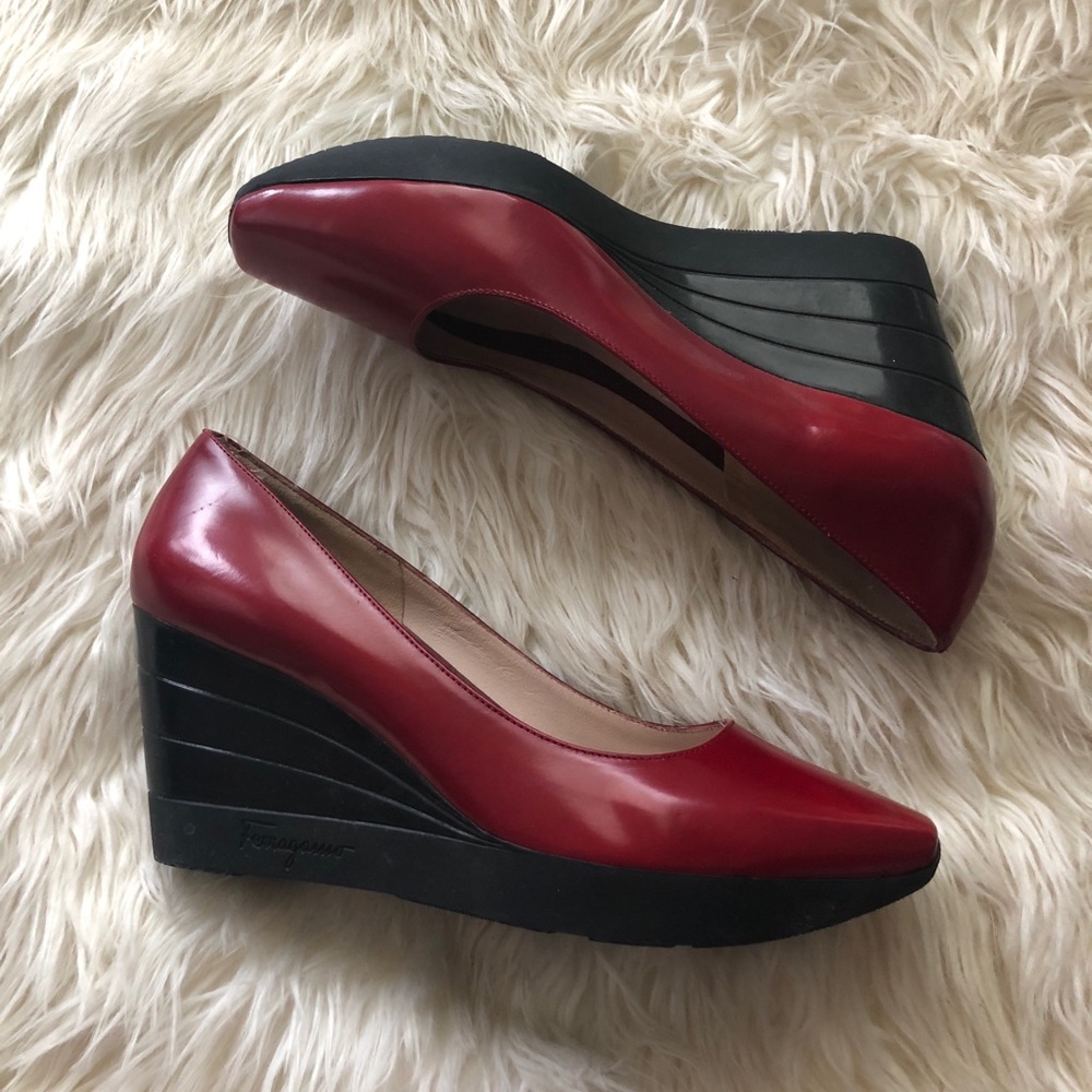Brand New! Salvador Ferragamo Wedges